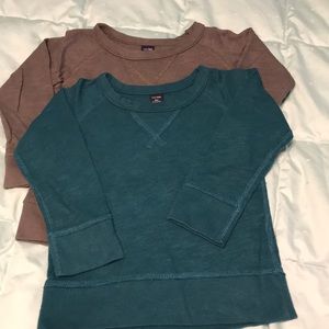 BabyGap long sleeve tops size 18-24 months